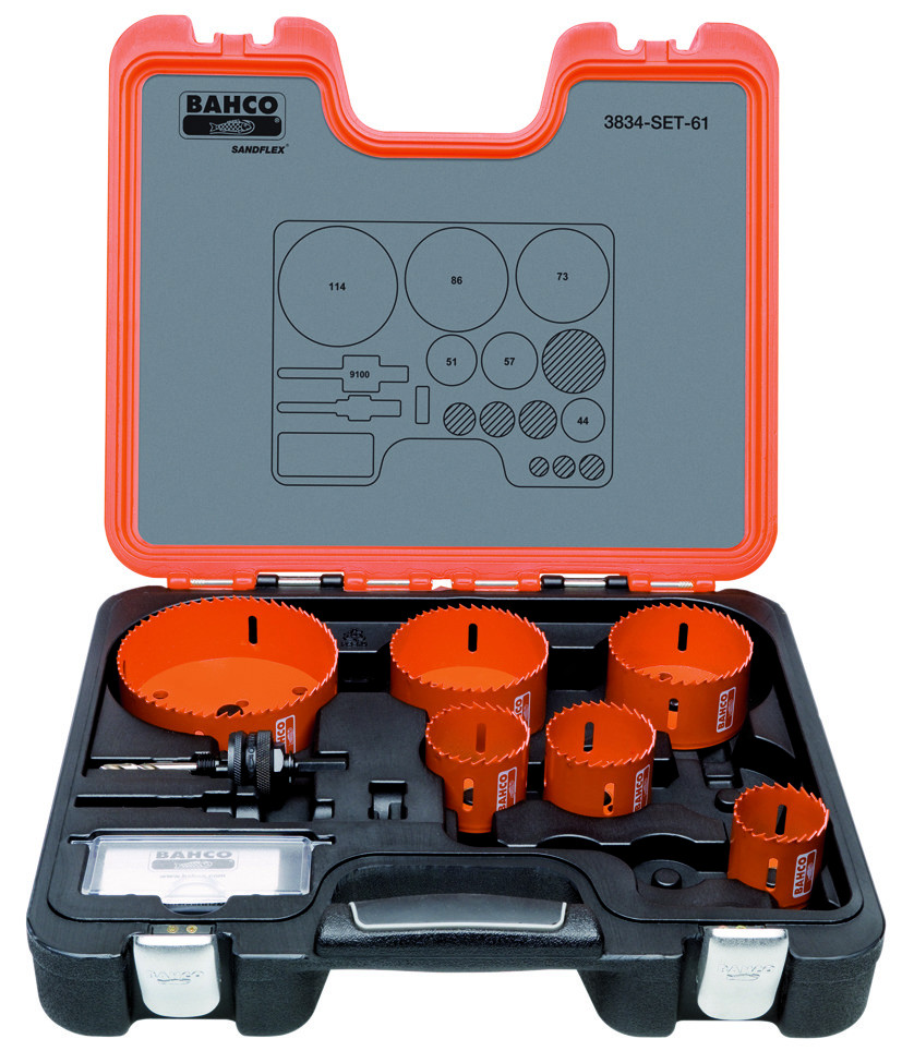 Serras craneanas Bahco 3834-SET-61
