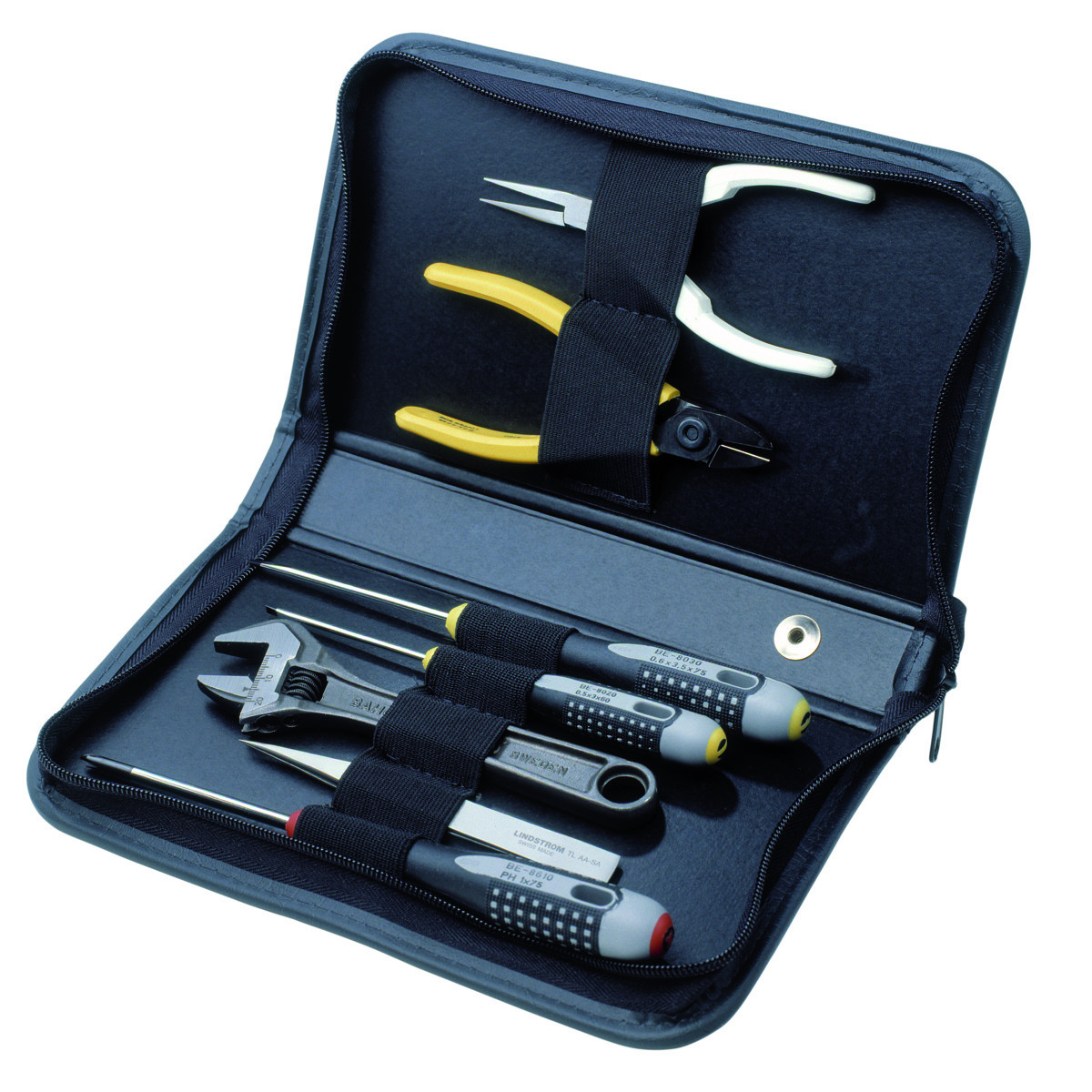 KIT DE FERRAMENTAS, ALICATES, PINÇAS, CHAVES INGLESAS E CHAVES DE PARAFUSOS, 8 PEÇAS Bahco 9848