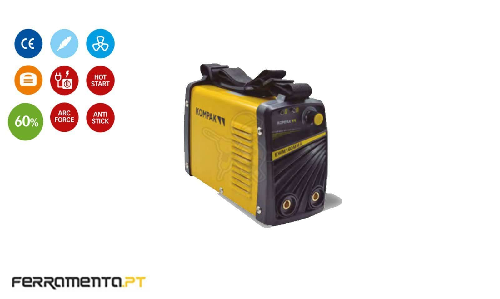 Soldadora Inverter 26A Kompak EWM160MMA