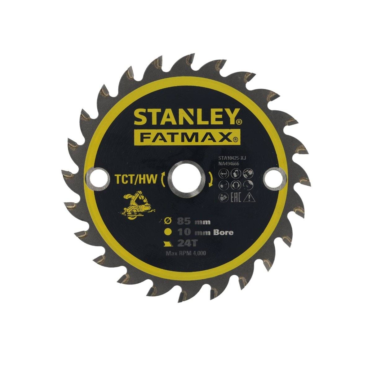 Disco de Corte TCT/HW STANLEY® FATMAX® 85x10mm - 2