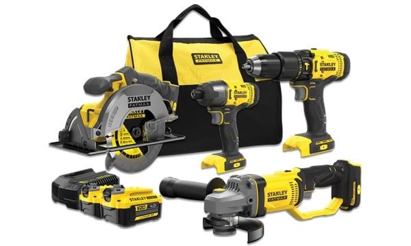 Stanley Power Kit 4 Máquinas V20 Stanley SFMCK469M2-QW