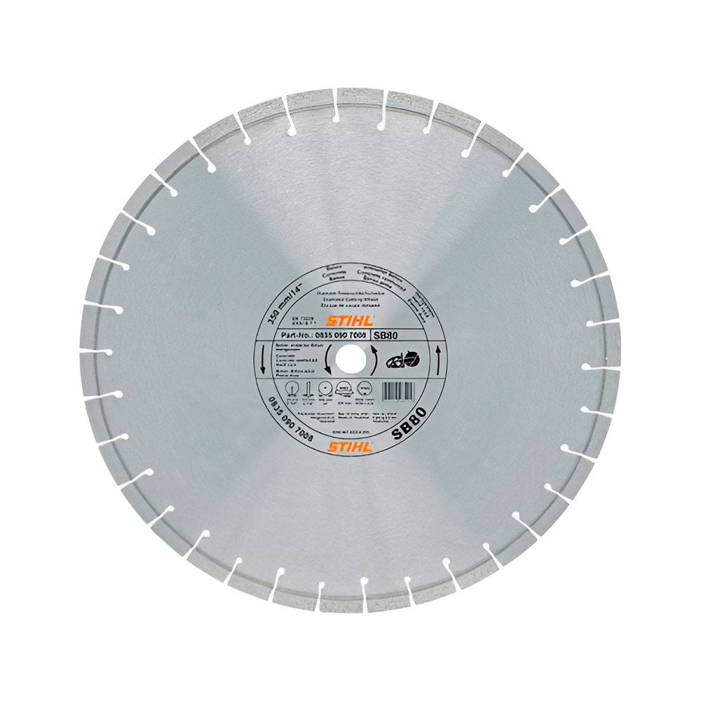 Disco de Corte Diamante P/ Betão 230 D-SB80 Stihl 08350967007