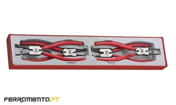 Tabuleiro de Alicates para Freios 4Pcs Teng Tools TTX4749