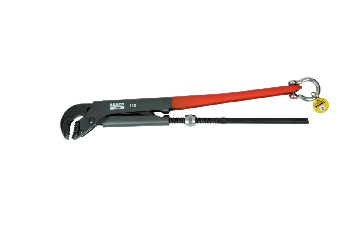 Chave tubos modelo sueco, 90° equip. c/manilha curva Bahco TAH140