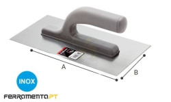 Talocha Lisa em Inox 270x130mm Bellota 25864 INOX