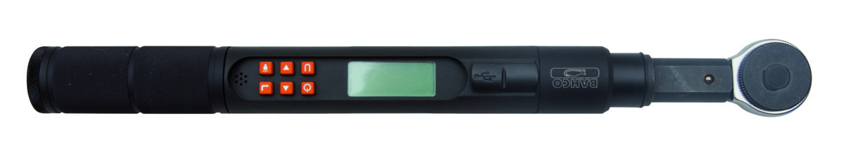 Chave dinamométrica eletrónica com medição de binário e ângulo em alumínio Bahco TAWM930A