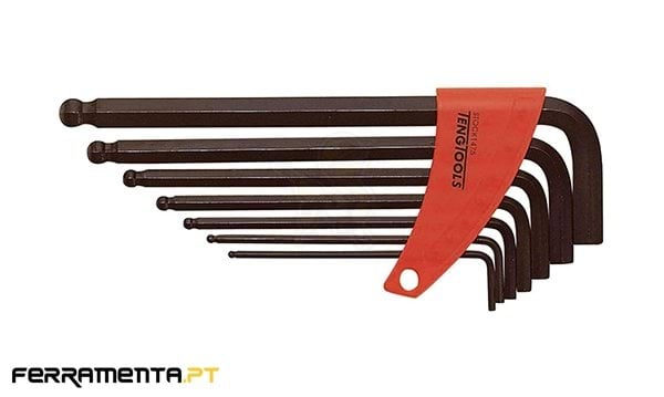 Jogo 7 Chaves Sextavadas 2,5-10mm Teng Tools 1475