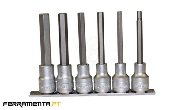 Jogo de Chaves de Caixa 1/2'' 6 Peças Teng Tools M1211