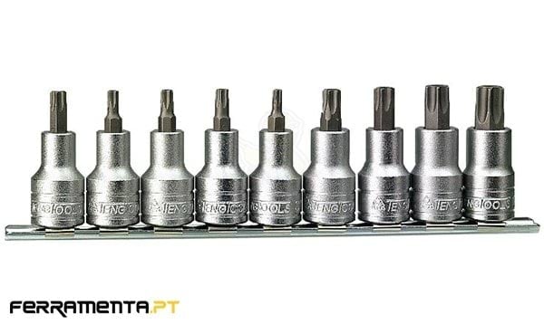 Jogo Chaves Torx 1/2" Teng Tools M1213TX