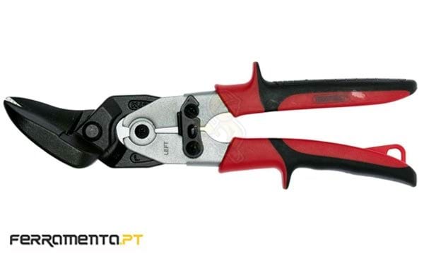 Tesoura de Corte à Esquerda p/ Metal 185mm Teng Tools 494