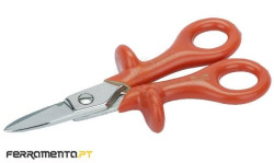 Tesoura de Eletricista 1000V 150mm Bahco SC150NGV