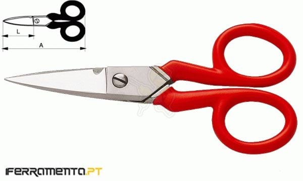 Tesoura de Eletricista 130mm Bahco SC127