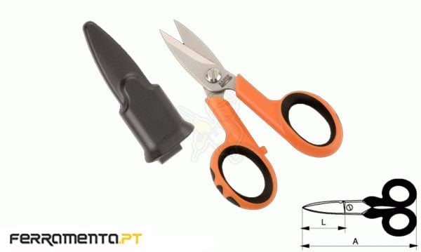 Tesoura de Eletricista 140mm Bahco SCB140G