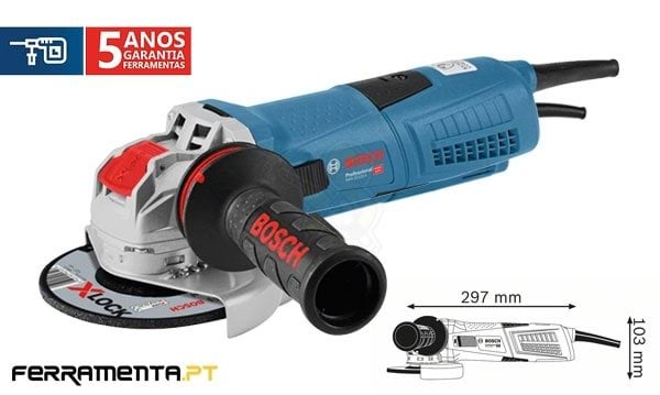 Mini Rebarbadora X-LOCK 125mm Bosch GWX 13-125 S Professional