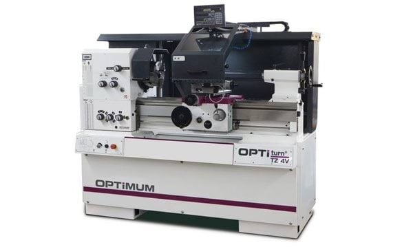 Torno Mecânico c/ Display 400V DP700 Optimum TZ4