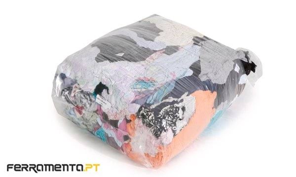 Trapos de Pano Colorido para Limpeza 25Kg 