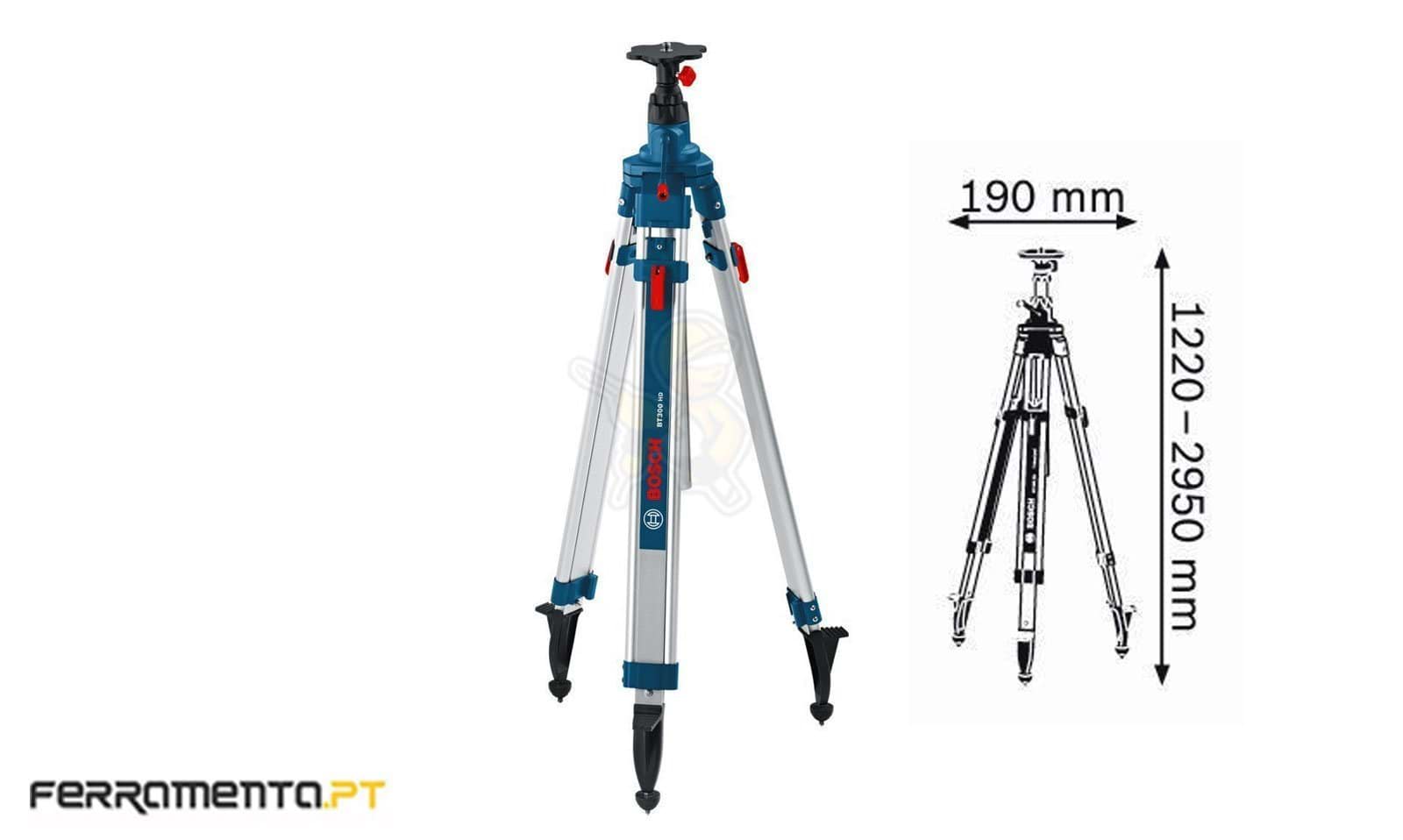 Tripé Telescópico para Construção Civil BT 300 HD Professional