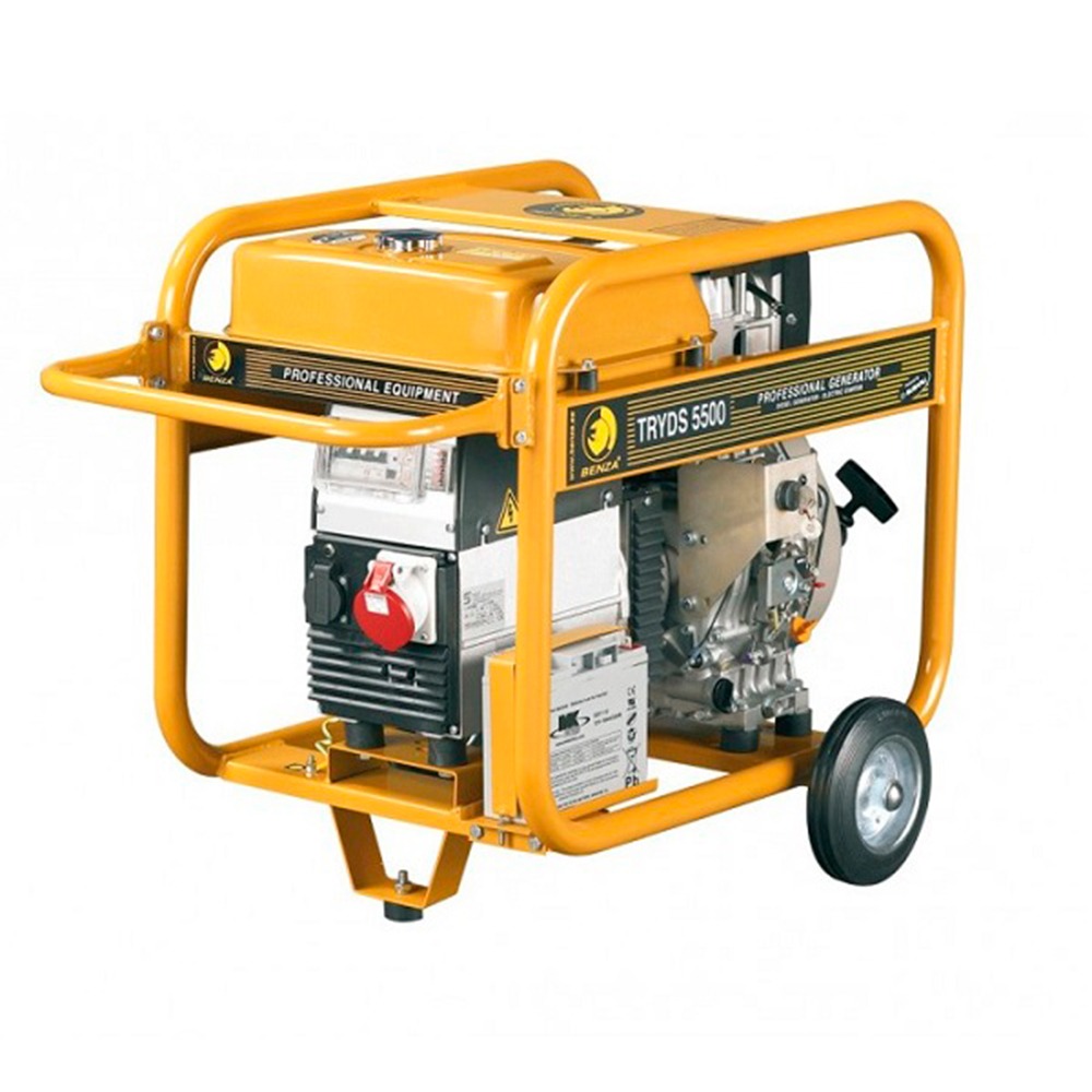 Gerador Trifásico 10HP 5,5KVA Benza TRYD5500 
