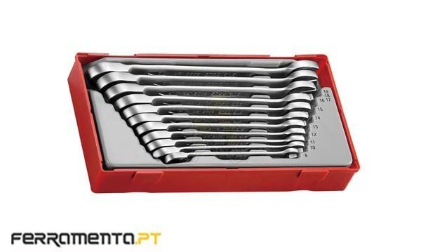 Tabuleiro de Chaves de Roquete 11pcs Teng Tools 6511R