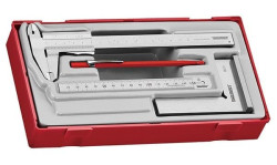 Kit de Ferramentas de Medição 4 PCS Teng Tools TTBM