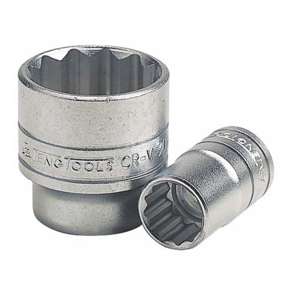 Soquete 1/2" 12 faces 10 mm Tengtools M120510