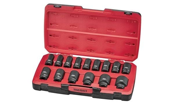 Teng Tools Jogo de Chaves de Impacto 3/4” 17Pcs  T9417L 