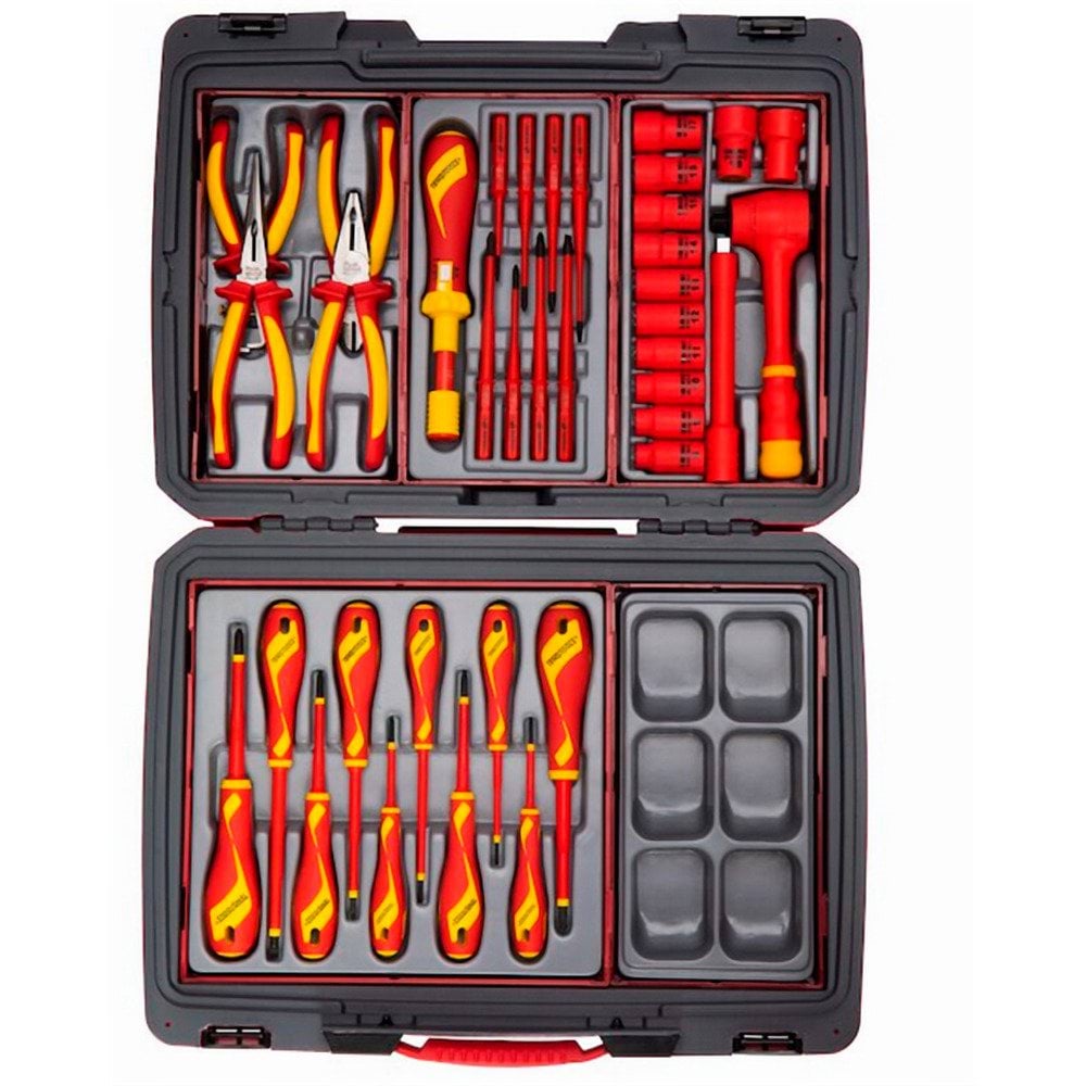 Conjunto de Ferramentas Isoladas 37 Peças Teng Tools TC-6T02