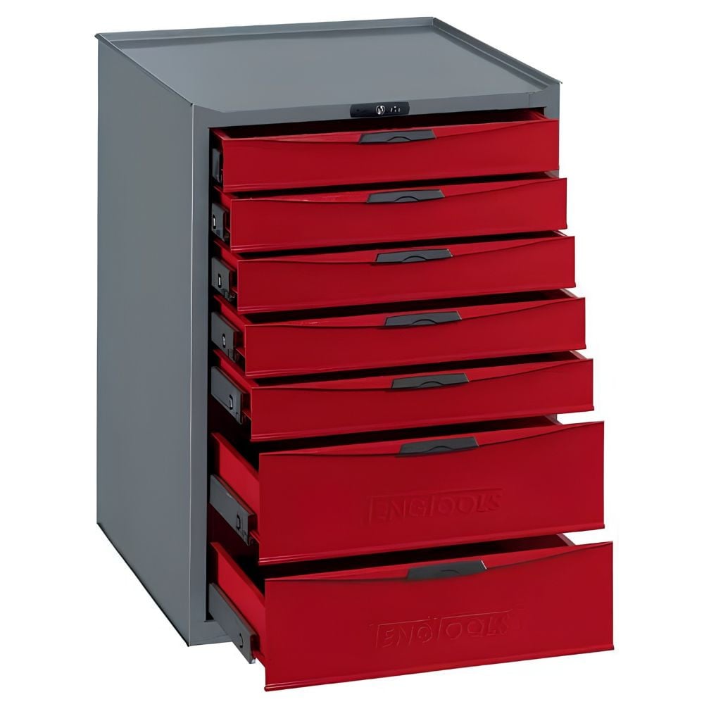 Baú de Ferramentas 7 Gavetas Teng Tools TCWIQ07