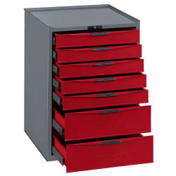 Baú de Ferramentas 7 Gavetas Teng Tools TCWIQ07