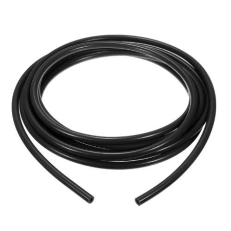 Tubo de Silicone Preto 6 x 1000 mm – 34100 