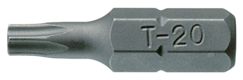Pontas TX de 1/4" (25 mm) TX9 × 3 Tengtools TX2500903