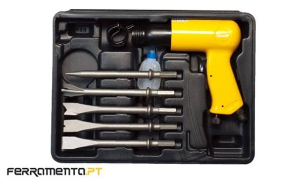 Kit Martelo Demolidor Pneumático 3000 bpm Unoair H-12K/H