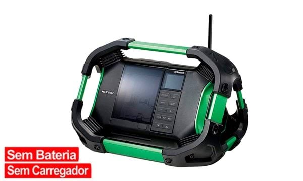 Rádio Digital a Bateria 14 - 18V Hikoki UR18DSDLW4Z