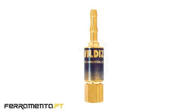 Válvula anti-retorno oxigénio p/ maçarico Yildiz 1128