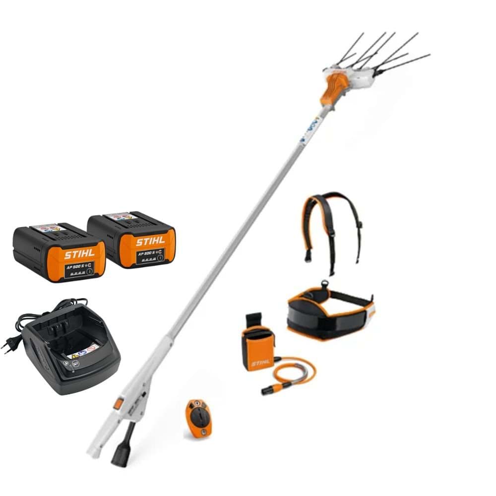 Varejador a baterias SPA 130 + SC2A + Arnes + 2 Baterias + Carregador STIHL VA022000010