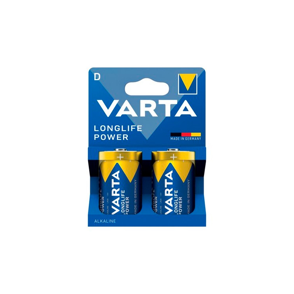 Pilhas Alcalina 1.5V 2Un. Varta 4920121422