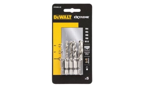 Jogo de Brocas M4-M10 DeWalt DT50060QZ