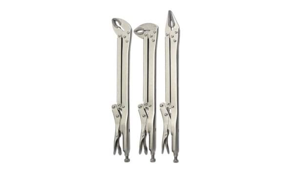 Jogo de 3 Alicates de Pressão 380mm Kroftools 1115