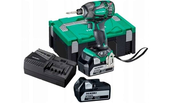 Chave De Impacto 1/4" 18V 5.0Ah Hikoki WH18DBDL2WPZ