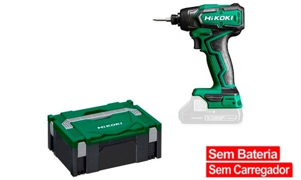 Chave De Impacto 1/4" 18V 140Nm Hikoki WH18DDW2Z