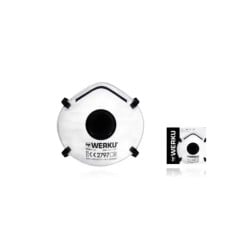 Máscara De Proteção P1 Valv 10 Pcs Werku WK100150A
