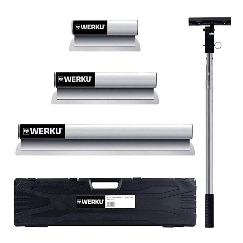 Kit Espátulas Inox com Cabo Telescópico WERKU WK602540