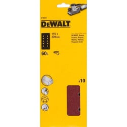 Folha De Lixa 115 x 228mm 60 – 120 Grão Dewalt DT855-QZ