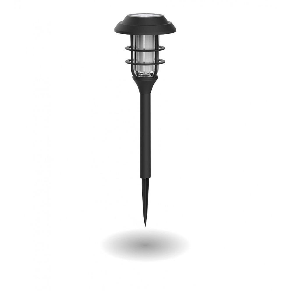 Farol Solar LED Preto Xanlite EG‑SOBAFLAM 