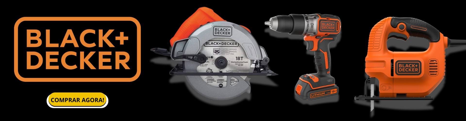 Banner Black&Decker Produtos