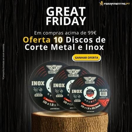 Great Friday - Oferta de 10 Discos Great Tool, em compras superiores a 99€